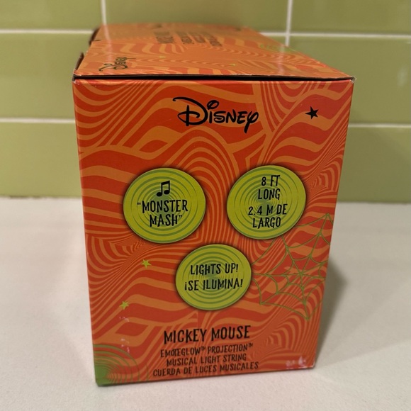 Disney Mickey Mouse Emoteglow Purple Light String - Picture 5 of 7